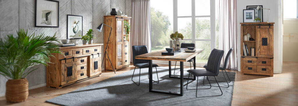 Banner Industrial Style Möbel MassivArt