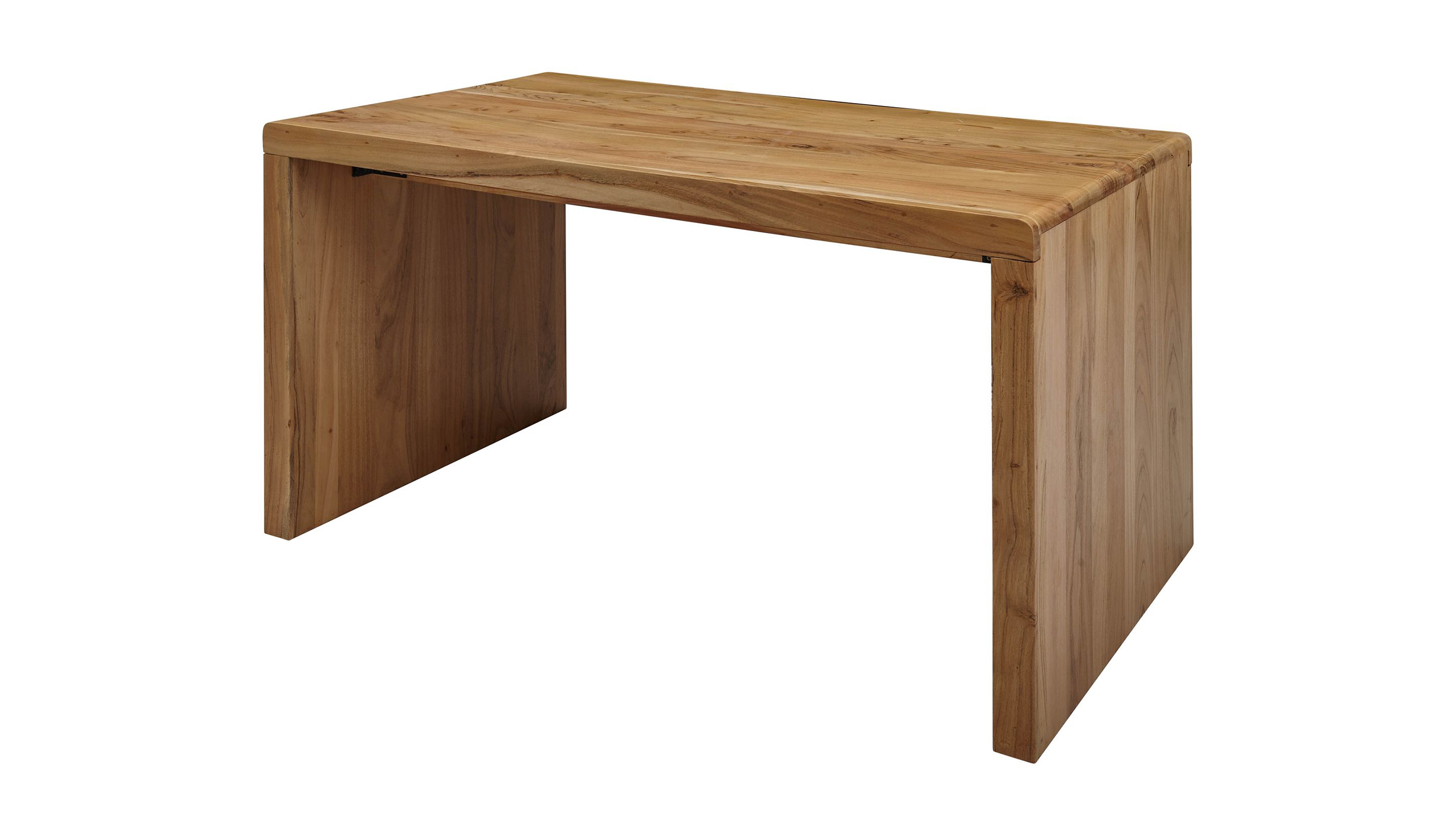 Schreibtisch Akazie Massivholz 140 x 80 cm - BOHATO