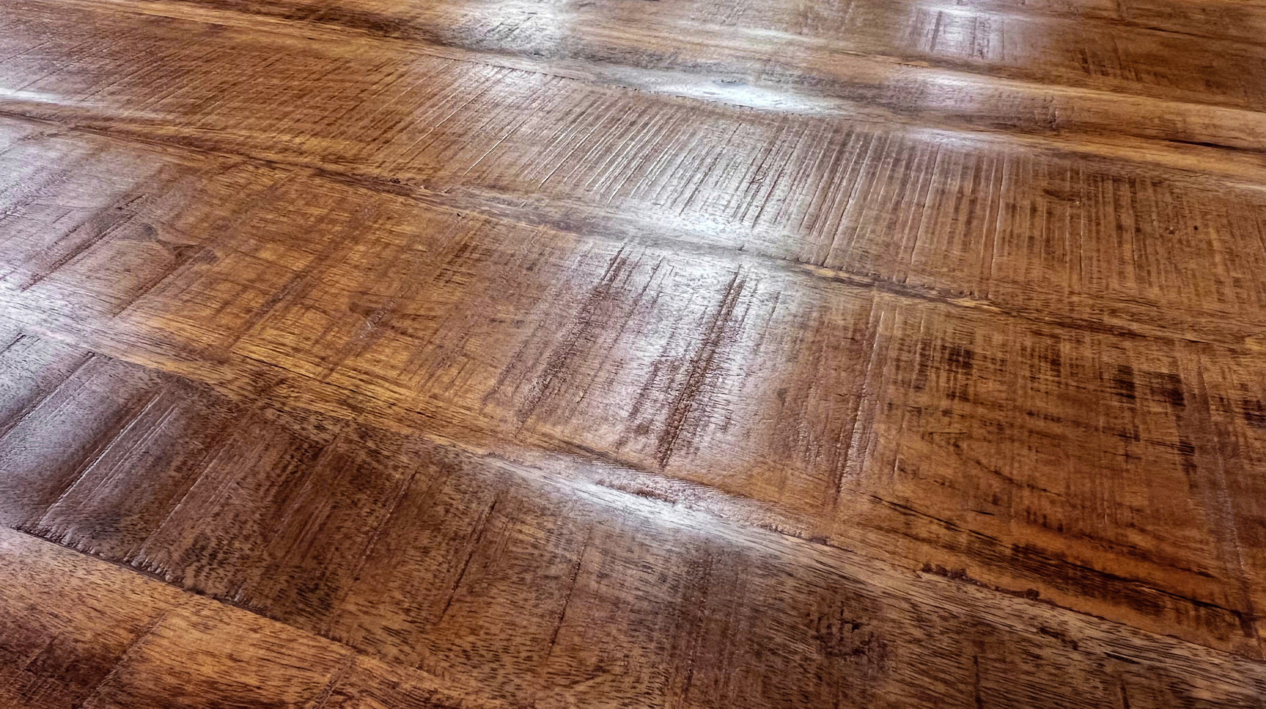 Esstisch Massivholztisch 110 cm rund Mango lackiert - EDUARDO