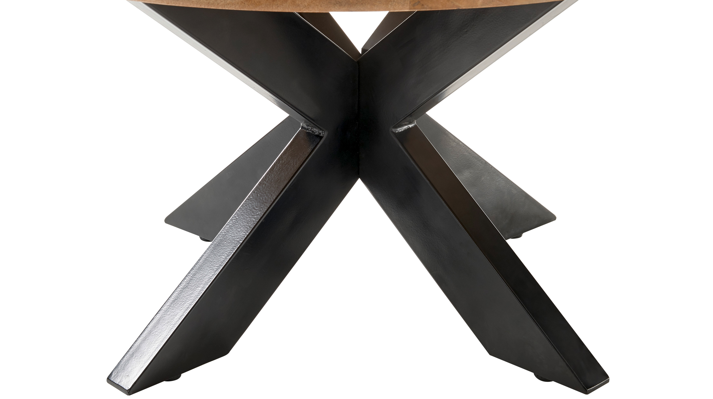 Couchtisch Massivholz rund - 80 x 80 cm - Mango - ACE