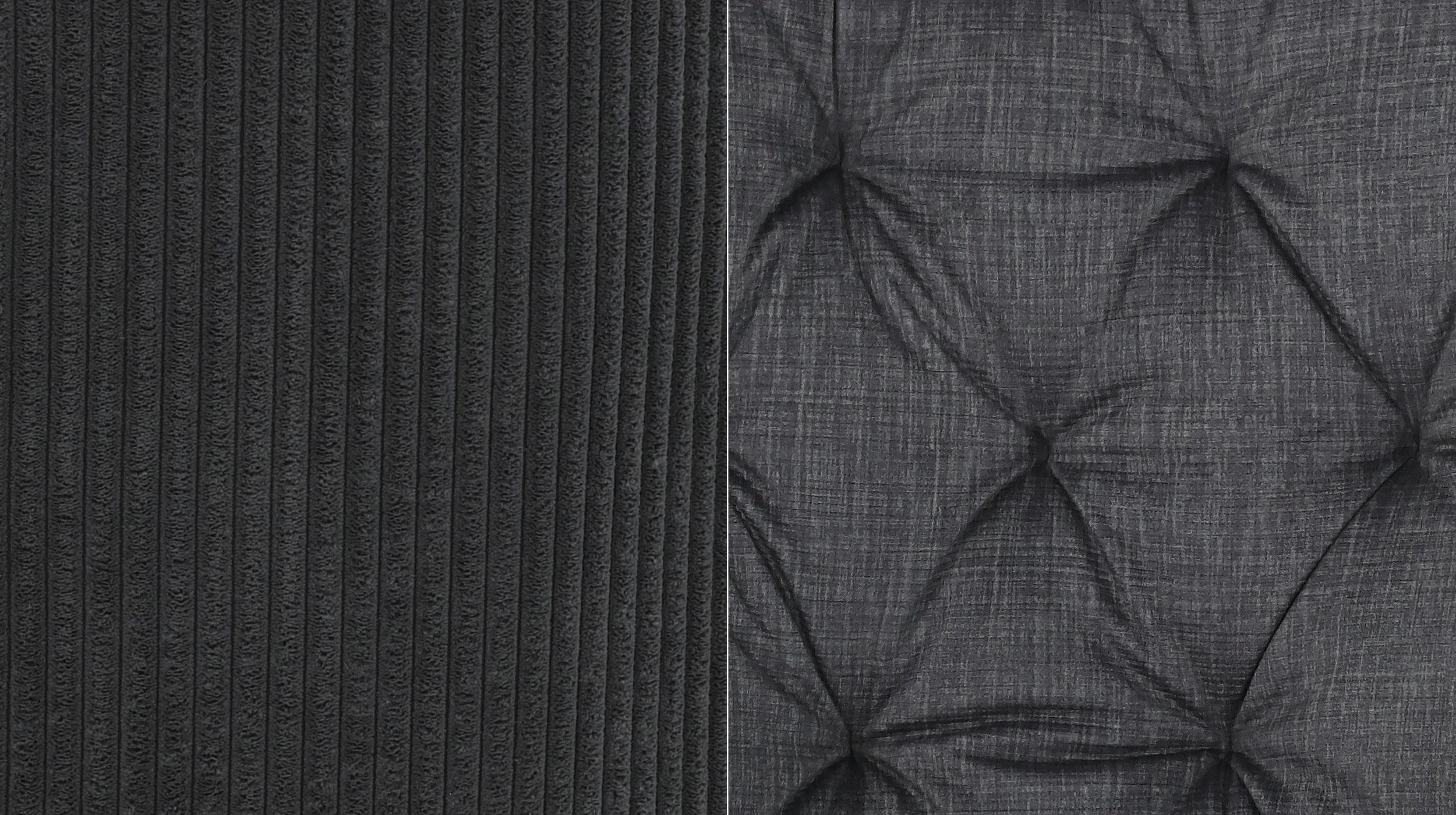 Armlehnstuhl anthrazit Drehstuhl Microfaser - INGE