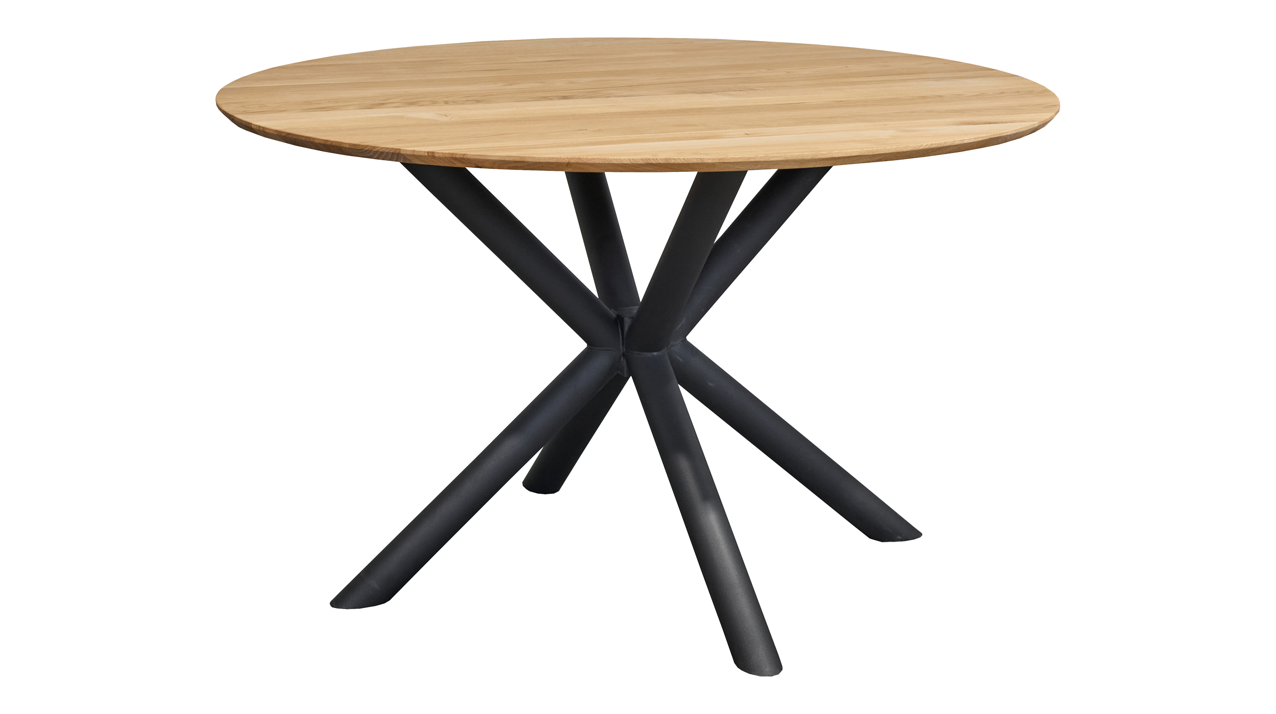 Esstisch rund Eiche massiv geölt 120 cm - LUND