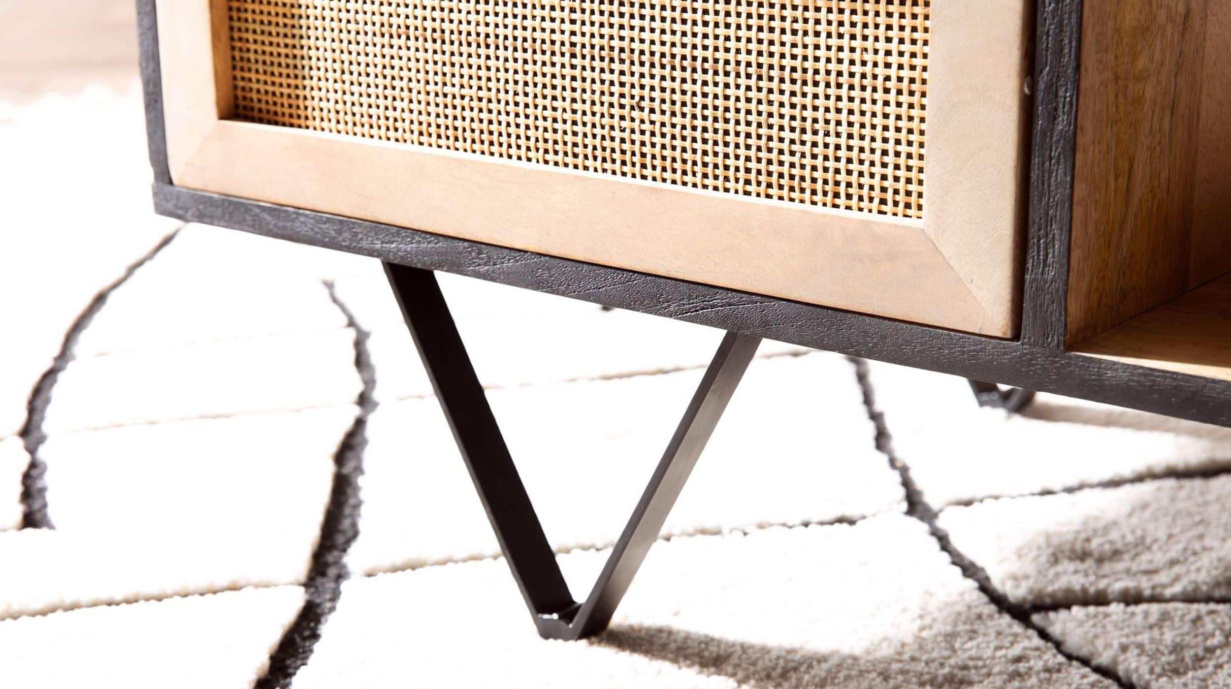 Couchtisch mit Schublade Mango 90 x 45 cm - MAGNOR 