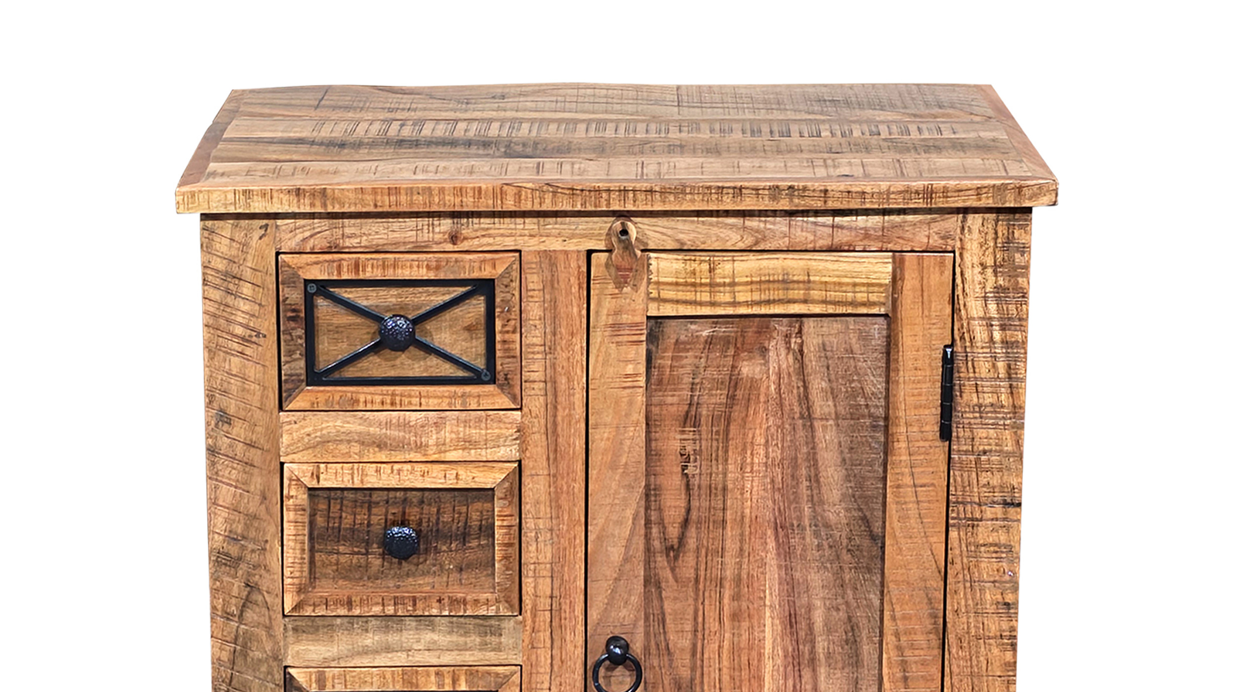 Sideboard 70 cm Akazie massiv lackiert montiert 70 cm - ACANO