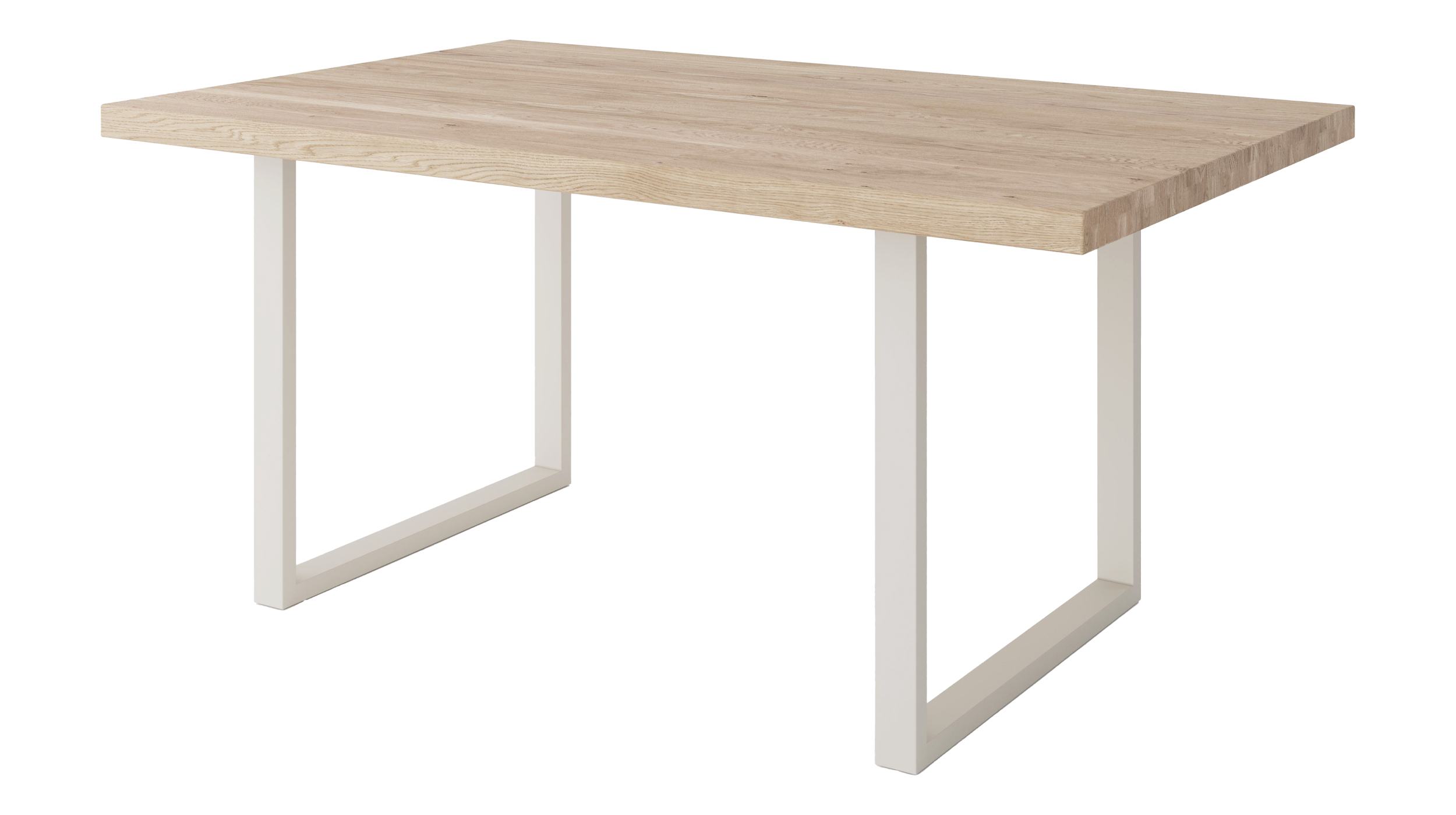 Esstisch 180 x 100 cm Eiche massiv geölt - KAI 
