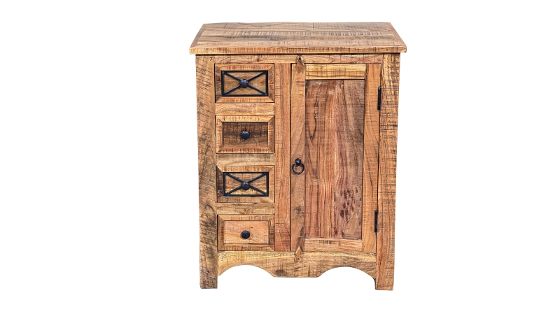 Sideboard 70 cm Akazie massiv lackiert montiert 70 cm - ACANO