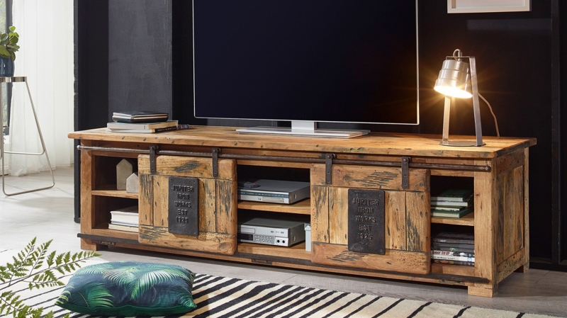 TV - Lowboard Mango massiv 180 cm - EMANUEL