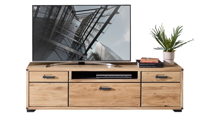TV-Lowboard - Wildeiche - 190 cm - CATANIA