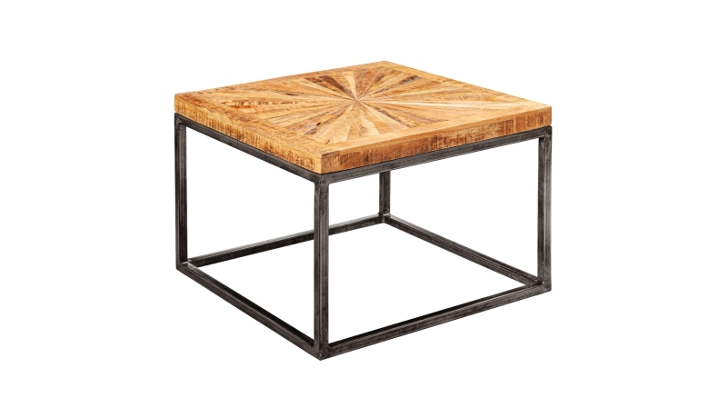 Couchtisch Mango massiv lackiert 55 x 55 cm - JONA 