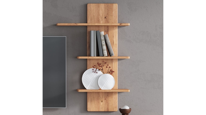 Wandboard Wildeiche massiv geölt 70 cm - LUCAS 